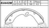 DAIHA 4741087310 Brake Shoe Set